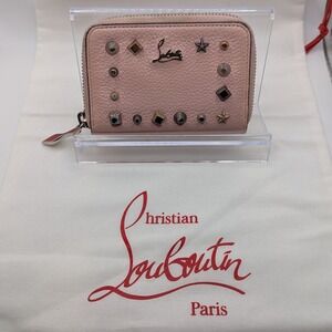 Christian Louboutin Pink Zip Wallet